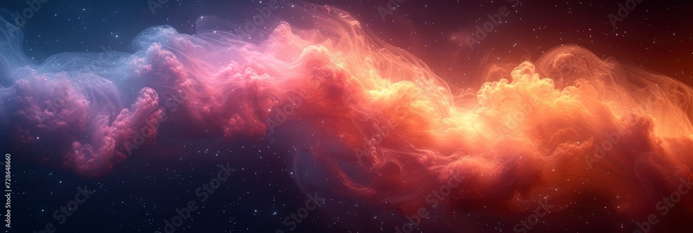 Obraz premium Glowing Vibrant Jellyfish Undersea Texture, Background Image, Background For Banner, HD