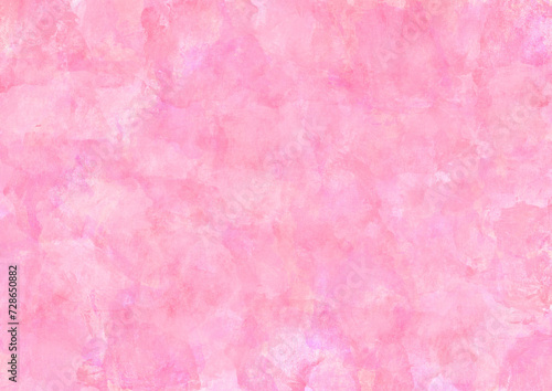 水彩画のようなピンク背景