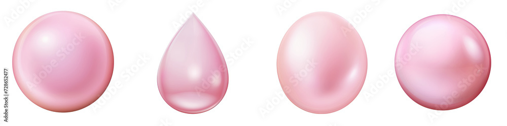 Pink Pearl clipart collection, vector, icons isolated on transparent background Pink Pearl clipart collection, vector, icons isolated on transparent background