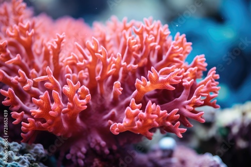 red coral reef © Natalia
