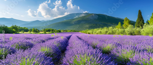 purple, nature, summer, flower, field, landscape, violet, beauty, france, lavender, blossom.