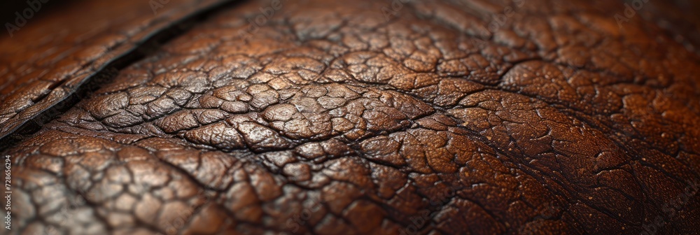 Rough Rugged Leather Cowboy Boot Texture, Background Image, Background For Banner, HD