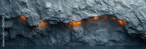 Rugged Craggy Natural Cave Wall Texture, Background Image, Background For Banner, HD