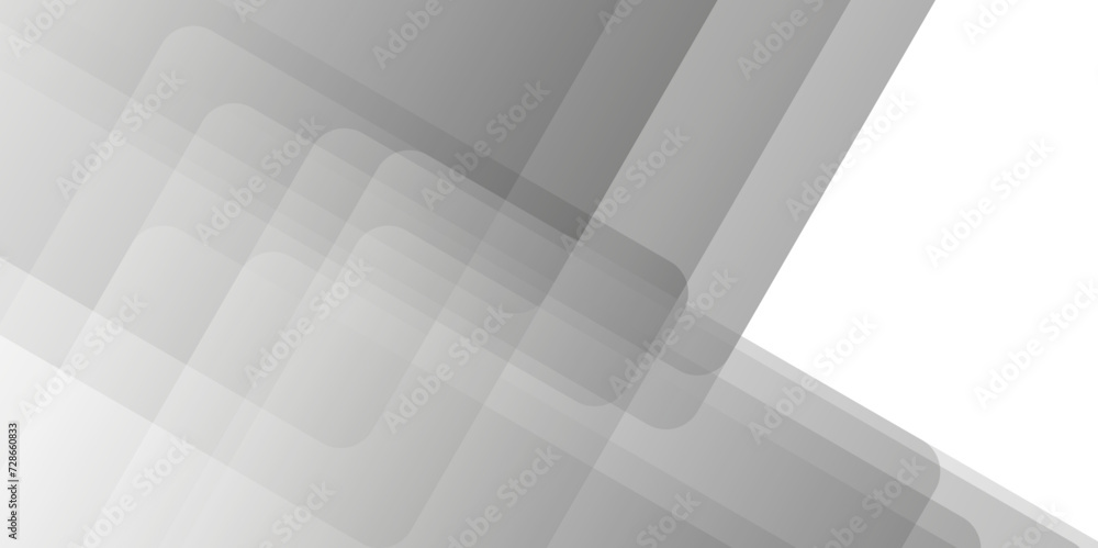 Fototapeta premium Abstract white background with diamond and triangle shapes layered in modern abstract pattern design. Grey white abstract background geometric shine element vector for presentation design. Use for pos