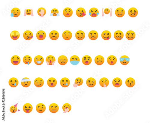 Emoji icons pack 