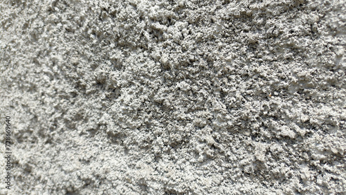 Close up of rough texture of gray wall with empty space