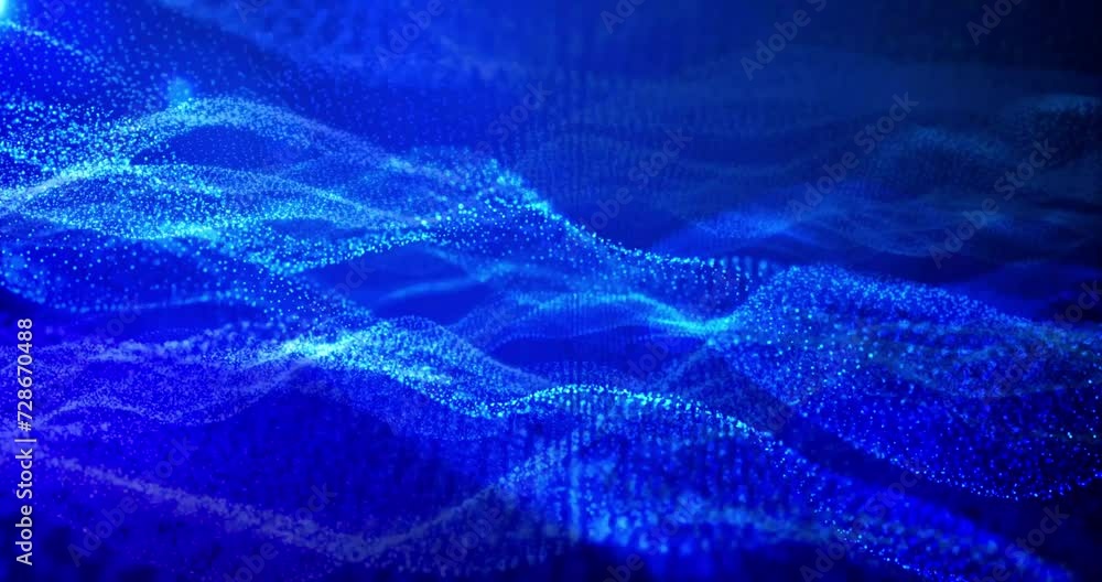 glowing colorful particle wave abstract background glowing colorful particle wave abstract background