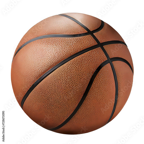 basketball isolated on transparent background