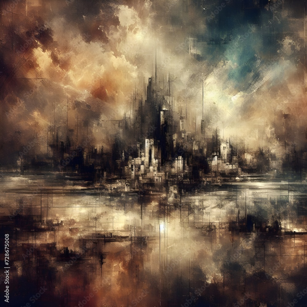 Obraz premium Grunge texture, 4k wallpaper, hd