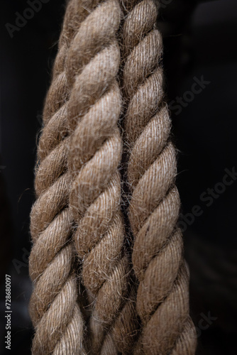 close up of a rope