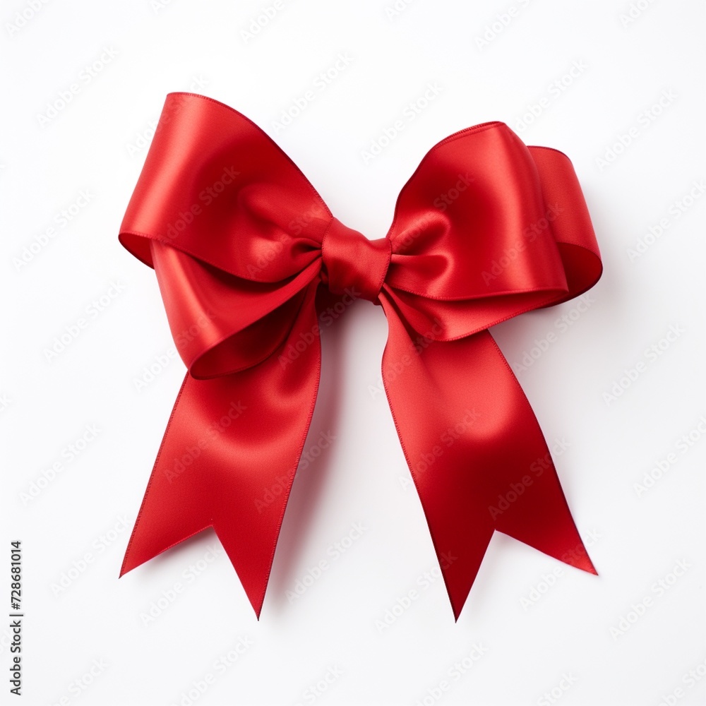 Red Ribbon Bow (ai generated)