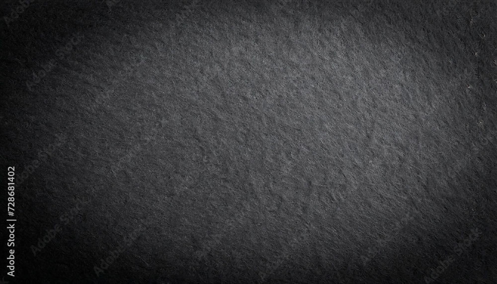 black grey felt material with dark vignette surface of felted fabric texture abstract background in black gray color - obrazy, fototapety, plakaty 