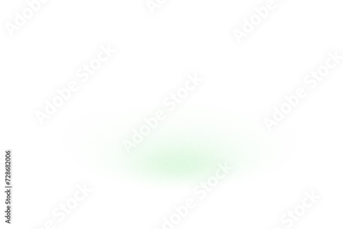  Green Glow Star. Light Glowing Effect. 