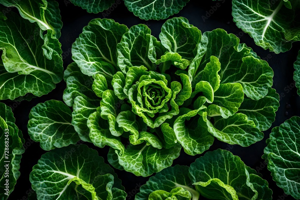 Obraz premium close up of a plant leaves