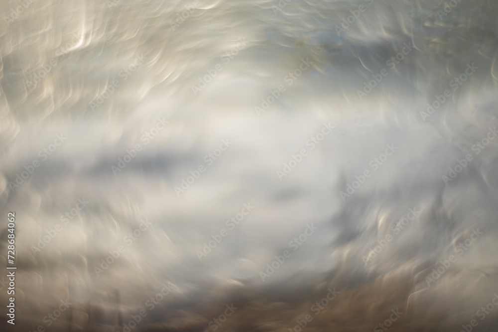 Abstract photo images of nature. Photo with an old manual lens with the ...