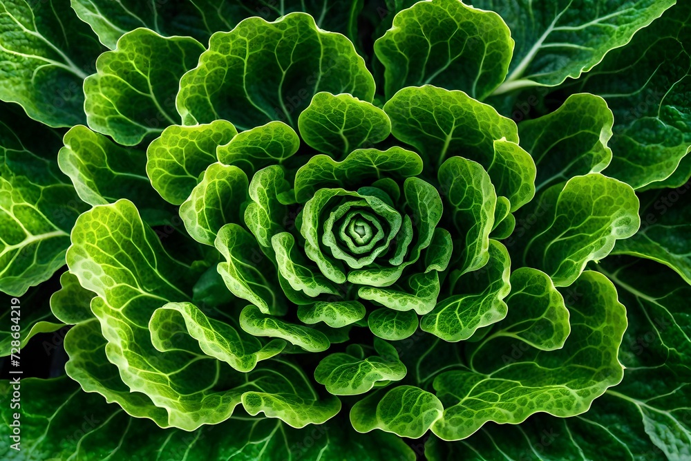 cabbage in the garden cabbage in the garden