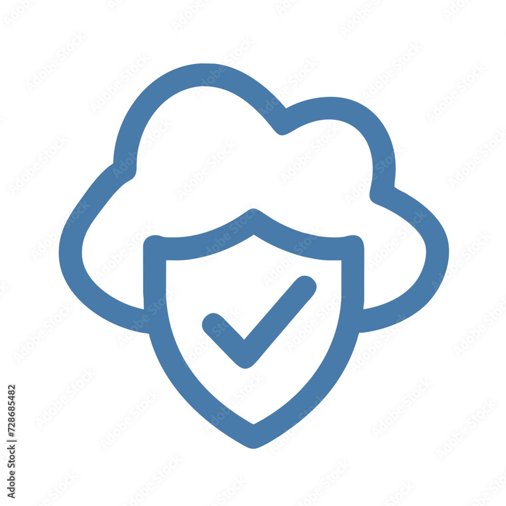 Cyber security icon set. Data protection symbol. Secured network icon collection. Technology concept. Vector illustration. Cyber security icon set. Data protection symbol. Secured network icon collection. Technology concept. Vector illustration.