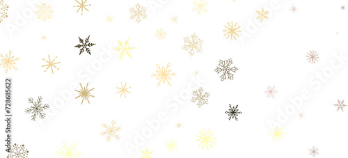 Wallpaper Mural Winter christmas sky with falling snow Torontodigital.ca