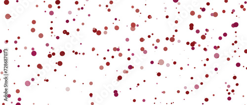 Fototapeta Naklejka Na Ścianę i Meble -  confetti png. red confetti falls from the sky. Glittering confetti on a transparent background. Holiday
