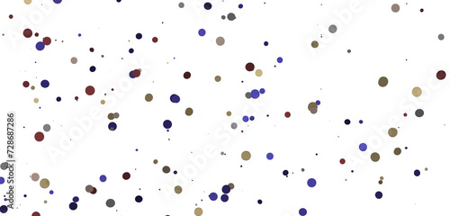 gold confetti background, isolated on transparent background