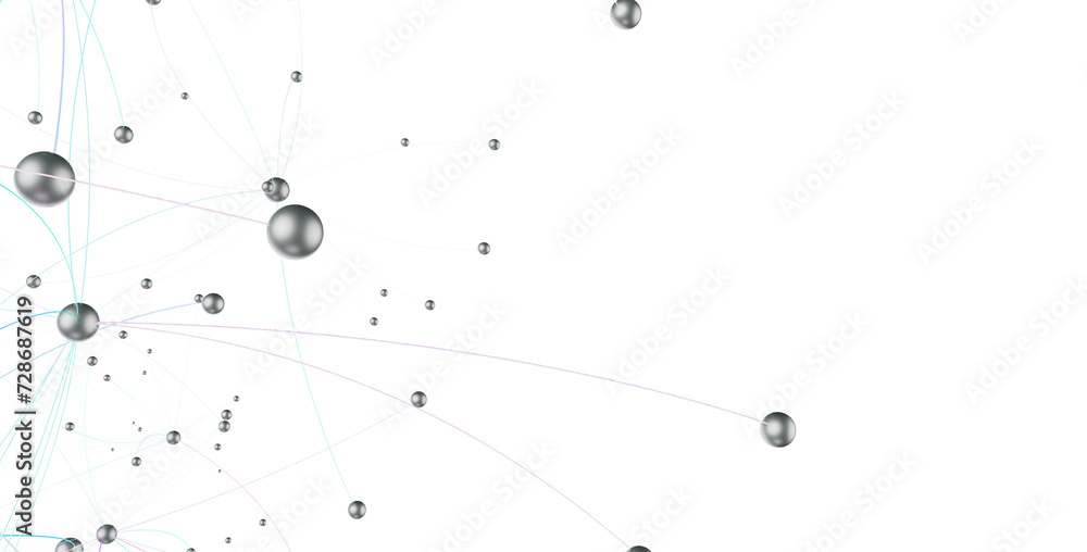 Abstract polygonal space with connecting dots and lines. Dark background. Connection structure. 3d Widescreen Abstract polygonal space with connecting dots and lines. Dark background. Connection structure. 3d Widescreen