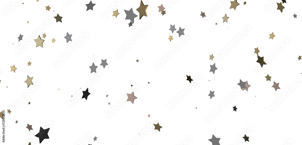 Stellar Symphony: Embark on a Visual Journey with 3D Gold Stars Rain Stellar Symphony: Embark on a Visual Journey with 3D Gold Stars Rain