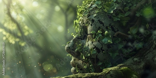 Earth elemental concept with photorealism
