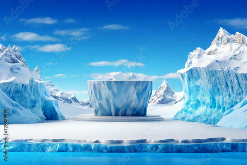 iceberg in polar regions