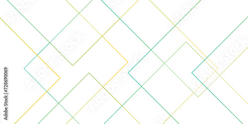 Abstract white green and orange vector blueprint background with modern design. Vector abstract futuristic architecture concept with digital geometric connection gold lines 