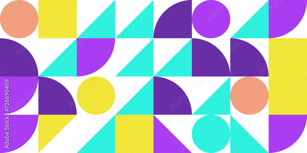 Modern geometric pattern design. Abstract bauhaus shape. Vector pattern design in Scandinavian style for backgrounds, web design, posters, banners, books, branding package, fabric print, wallpaper. Modern geometric pattern design. Abstract bauhaus shape. Vector pattern design in Scandinavian style for backgrounds, web design, posters, banners, books, branding package, fabric print, wallpaper.