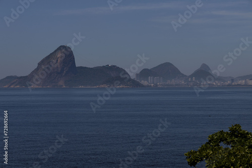 Vista do Rio de Janeiro com praia