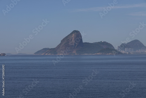 Vista do Rio de Janeiro com praia