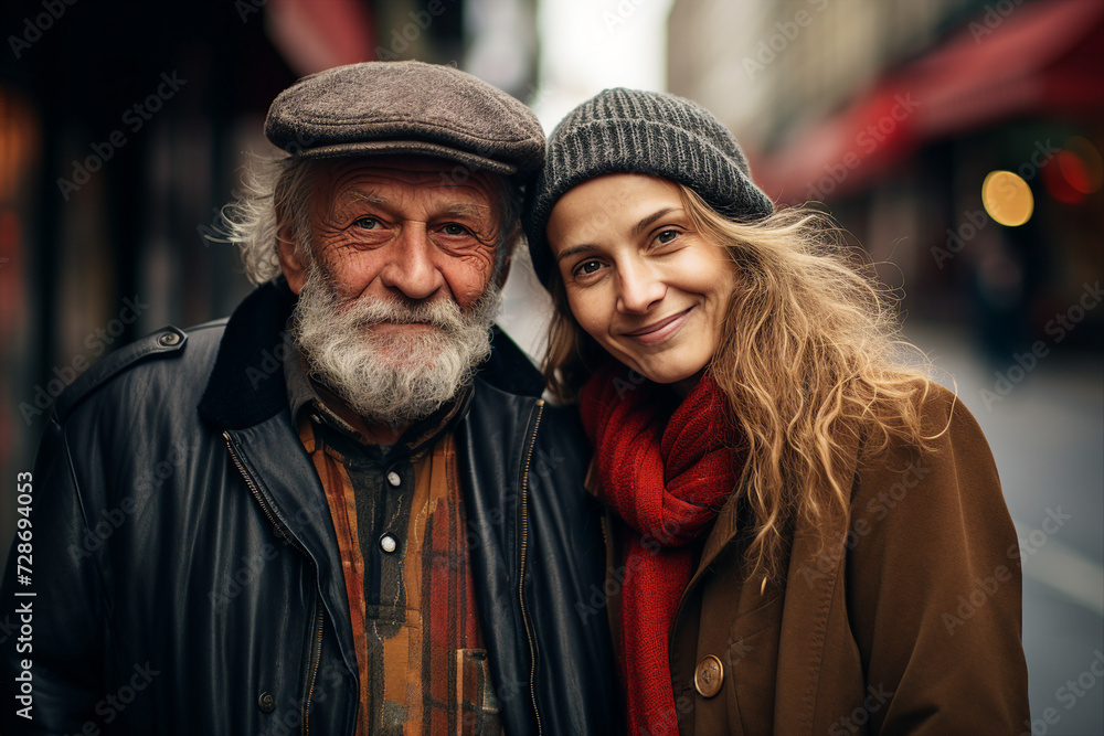 AI generated photo of happy beautiful charming couple enjoying time together AI generated photo of happy beautiful charming couple enjoying time together
