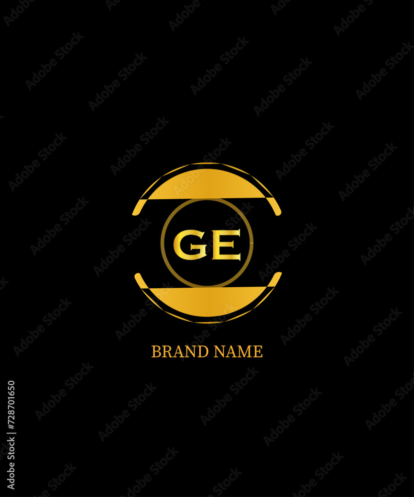 GE Letter Logo Design. Unique Attractive Creative Modern Initial GE Initial Based Letter Icon Logo GE Letter Logo Design. Unique Attractive Creative Modern Initial GE Initial Based Letter Icon Logo