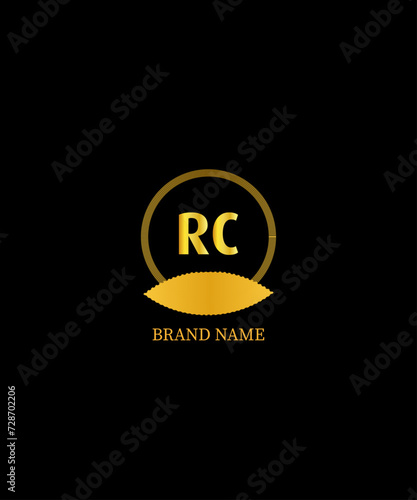 RC Letter Logo Design. Unique Attractive Creative Modern Initial RC Initial Based Letter Icon Logo