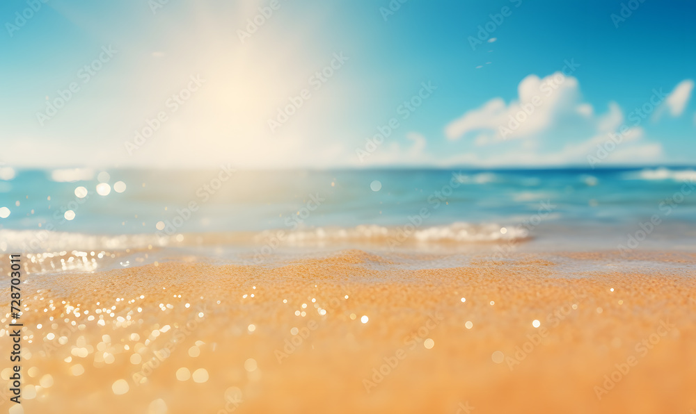 Abstract Seashore: Texture of Tropical Beach, Sky, and Clouds Abstract Seashore: Texture of Tropical Beach, Sky, and Clouds
