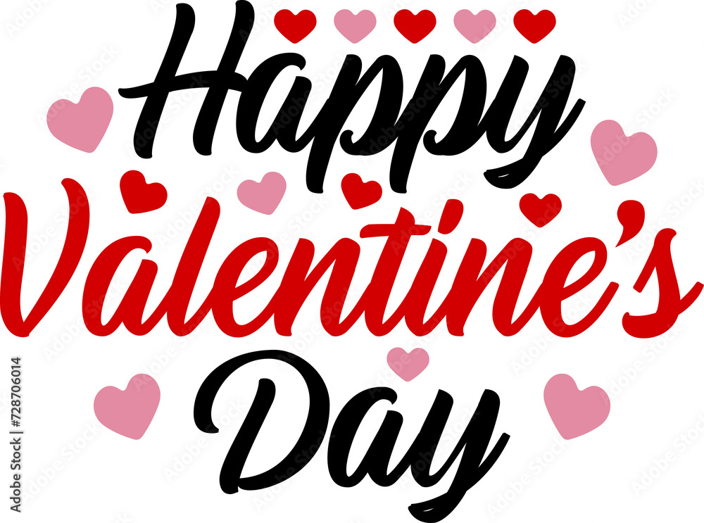 Valentine’s Day typography text on plain white transparent isolated background for card, shirt, hoodie, sweatshirt, apparel, tag, mug, icon, poster or badge Valentine’s Day typography text on plain white transparent isolated background for card, shirt, hoodie, sweatshirt, apparel, tag, mug, icon, poster or badge