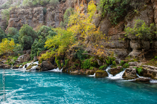 Antalya - Turkey. May 01  2017. Koprulu Canyon  Manavgat  Antalya - Turkey.