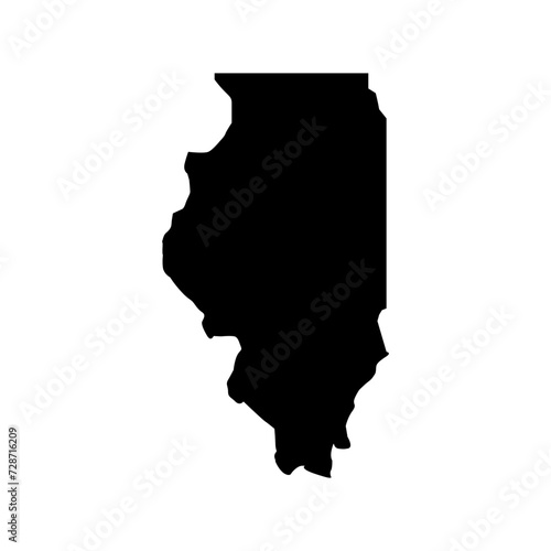 Illinois map