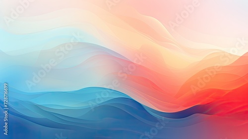 Wavy abstract vibrant gradient background