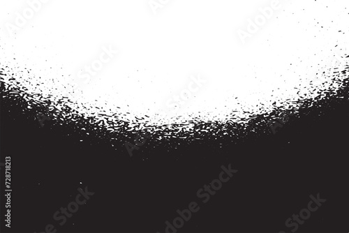 random black and white texture, vector illustration overlay monochrome grunge background texture