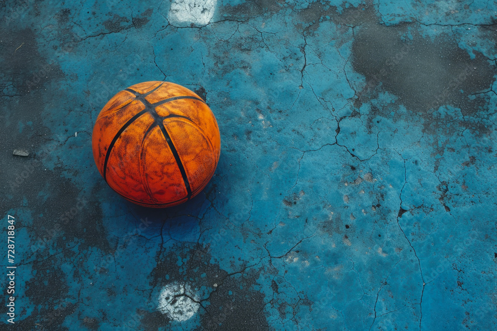 Dribbling Excellence: Basketball Ball in Action Dribbling Excellence: Basketball Ball in Action