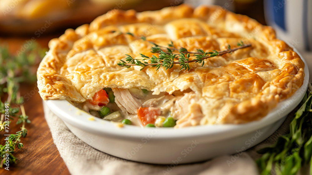 chicken pot pie with baked golden crust chicken pot pie with baked golden crust