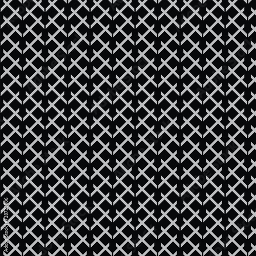 abstract seamless repeatable grey cross vertical line pattern art.