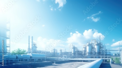 factory use clean energy  industrial  factory  pollution  technology  environment  energy  gas  chimney  plant  chemical  manufacturing  engineering  fuel  petrochemical