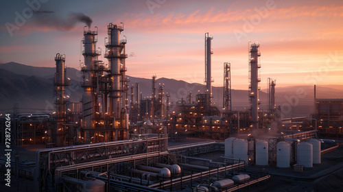 Crude oil refinery operations From refinery plants to distillation processes the industrial landscape of petroleum processing & role of oil refineries in fuel production & petrochemical manufacturing