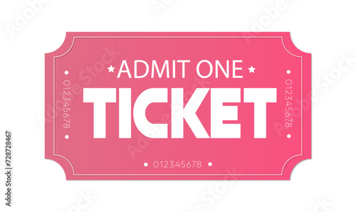 tickets, Admit one