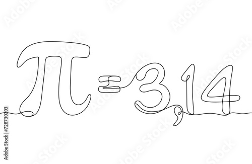 Pi. Mathematics. Mathematical constant