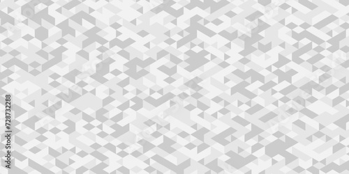  Abstract geometric background vector seamless technology gray and white background. Abstract geometric pattern gray Polygon Mosaic triangle Background, business and corporate background.