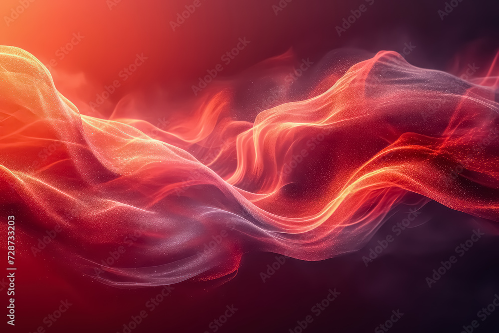 Obraz premium Abstract AI wallpaper red white pattern